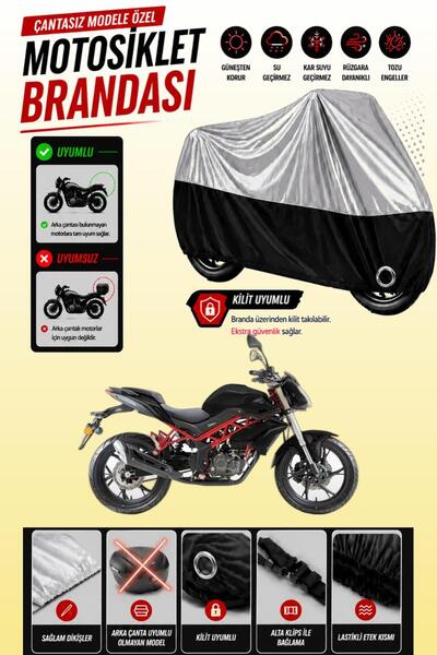 Cemku Twin Top Gray - Bottom Black Benelli Bn 125 Compatible Engine Cover, Re...
