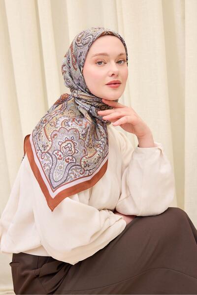 Silk Home Arve Scarf Noa Onion Shell 90X90
