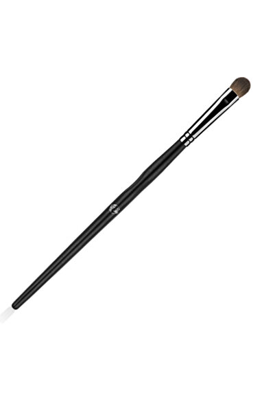 Yallabena Flat-Mouthed Round-Tipped Eyeshadow Brush – Birch Wood Edition