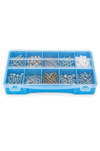 FERAH PLASTİK Ev Tamir Organizer Seti Vida Dübel Kutusu Hırdavat Düzenleyici ...