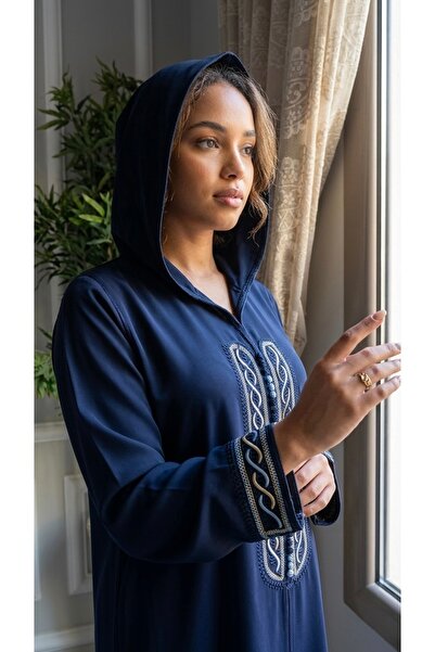 BK jalabiya Royal Navy Blue Jalabiya