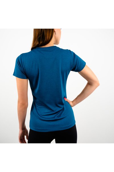 Fitskin Tricou tehnic de bază pentru femei - Bleumarin