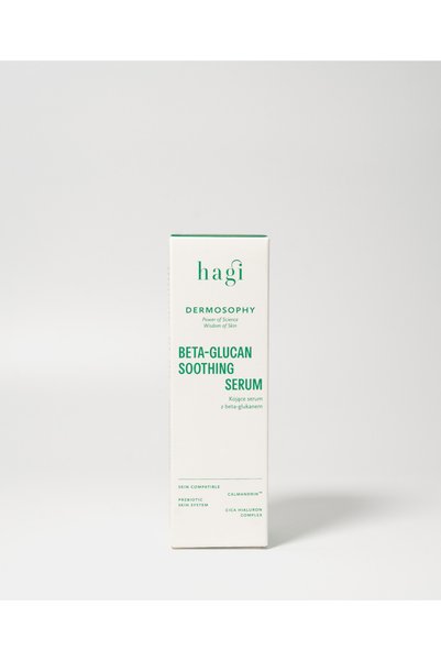 Hagi Cosmetics Ser calmant Dermosophy cu Beta-Glucan pentru hidratare și regenerare intensă a pielii, 30ml