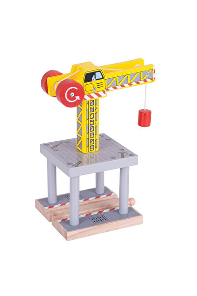 BIGJIGS Toys Дървен кран