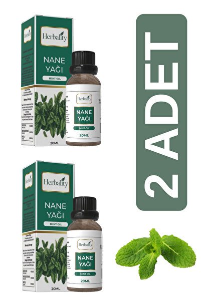herbalıty Peppermint Oil 20 ml 2*Pcs