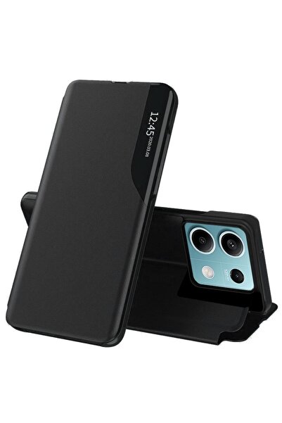 lemontti Θήκη Case Book Σειρά eFold Xiaomi Redmi Note 13 5G Μαύρο