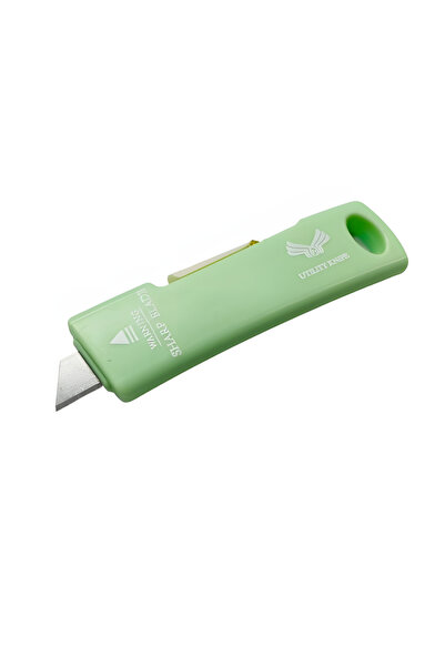 EleganTShoP Mini Maket Bıçağı Falçata 9 cm Yeşil FX689