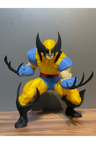 3D X-men wolverine figürü 23cm