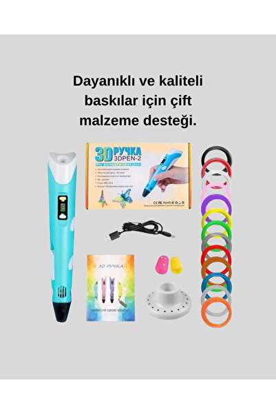 ZERO LAND DEPOMIX Profesyonel ve Hobi İçin 3D (60528) Modelleme Kalemi