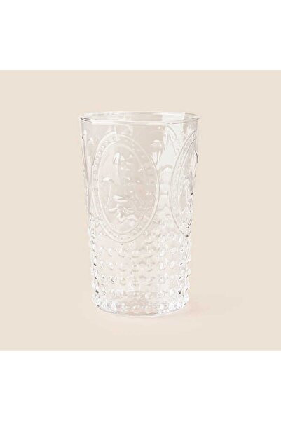 Alegre Glass Fleur De Lis Bardak - Şeffaf - 500 ml