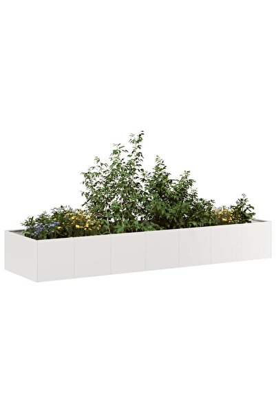 vidaxl Jardiniera 280x80x40 cm otel inoxidabil