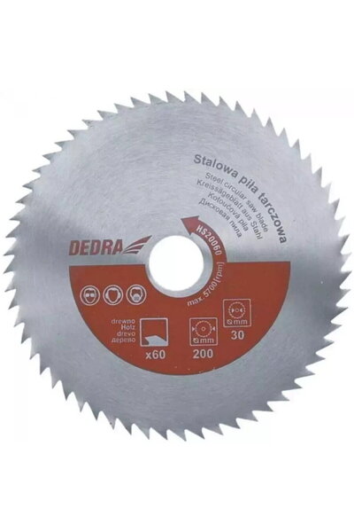 DEDRA EXIM Steel circular saw blades 140x60x20