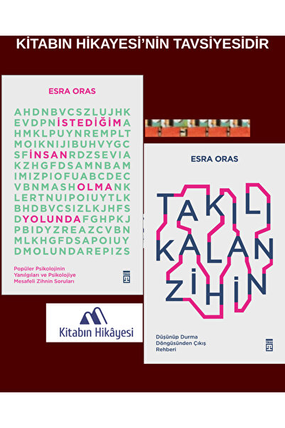 Timaş Yayınları İstediğim İnsan Olma Yolunda, Takılı Kalan Zihin (2KİTAP)