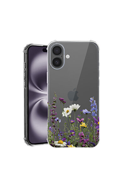 bestcase Husă Antișoc pentru Apple iPhone 17, Florală - Flori sălbatice, 2052...