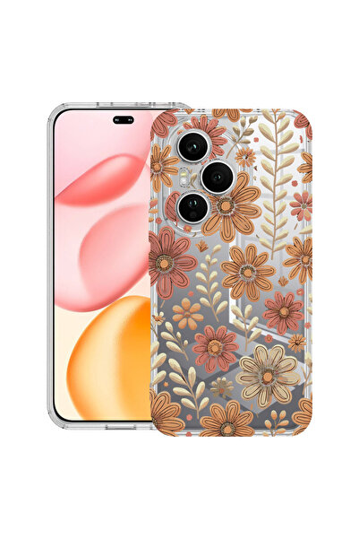 bestcase Αντικραδασμική Θήκη για Honor 400 Pro, Φλοράλ Φθινοπωρινό Σχέδιο, 20...