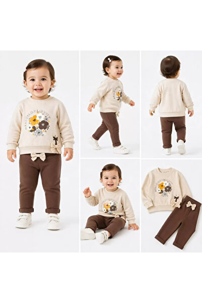 Generic Brand 6/24 Month Side-Tie Combed Cotton Baby Set