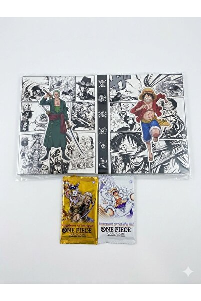 CANTEX TECH One Piece Card Game Booster White+Yellow Pack 2 Pack of Trading C...