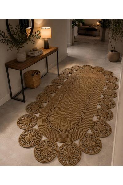 ModaCardin Hasır,Jüt, Kilim, Paspas, Mutfak Halısı, Banyo Paspası, Kilim, Hal...