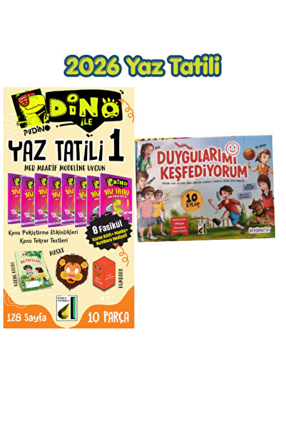 Damla Yayınevi Damla 1.Sınıftan 2.Sınıfa Geçenler İçin Yaz Tatil Kitabı - Dam...