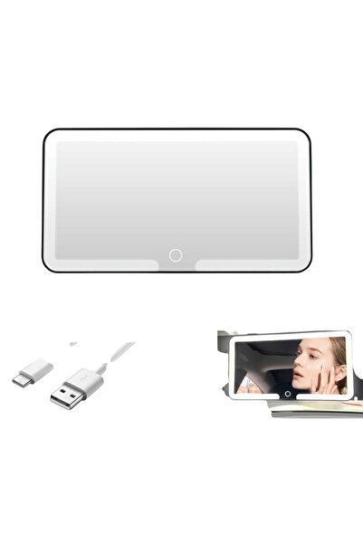 OEM Oglinda Cosmetica Cu Iluminare LED Pentru Auto, 25.9 X 12.7 Cm, 70 LED-ur...
