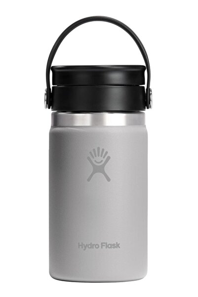 Hydro Flask Geniş Flex Sip Kapaklı Termos 355 ml (12 Oz) - Birch Gri