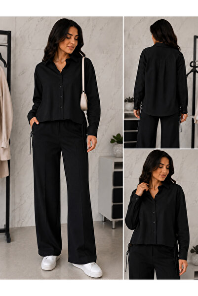 ayz collection Ayarlanabilir Bağcık Detaylı Gömlek