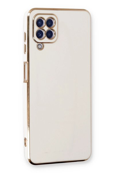 New Face Ilkeshop New Galaxy A22 Case Volet Silicone (151250) - White