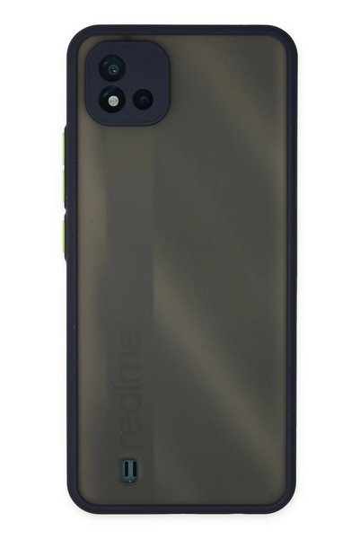 New Face Ilkeshop New Realme C11 2021 Case Montreal Silicone Cover (04528) - ...