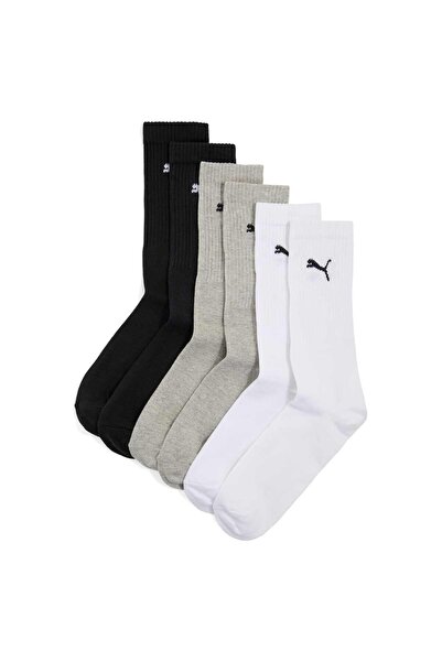 Puma Unisex Sport Crew Lightweight 3-Piece Socks Set