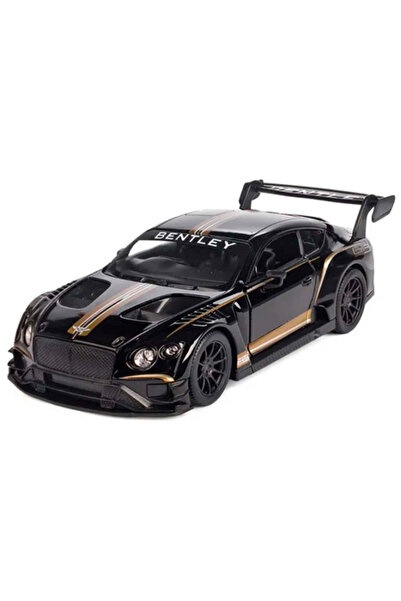 Noname Macheta auto metalica Kinsmart Bentley Continental GT3 Negru, Scar...
