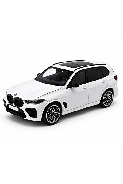 OEM Macheta auto metal BMW X5 M Competition LCI 1:18, Culoare - Alb Metalizat