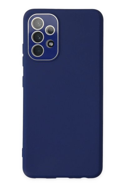 New Face ILKESHOP غطاء زجاجي جديد لهاتف Galaxy A33 5G - (140253) أزرق سماوي