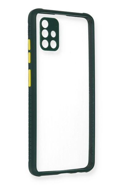 New Face Ilkeshop New Galaxy A71 Case Miami Transparent Silicone - (140757) D...