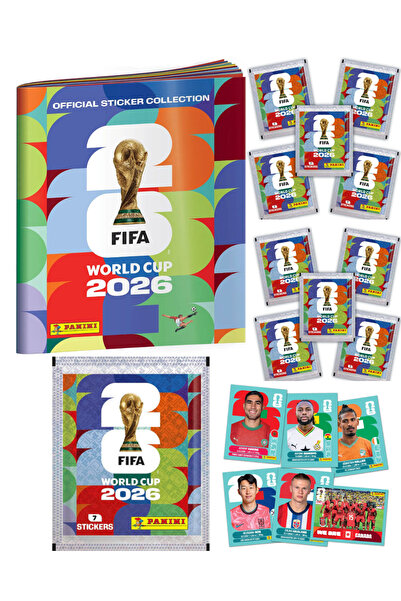 Next Plus Licensed Fifa World Cup 2026 ™   Official Panini Sticker Collection...