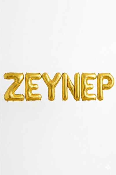 Mehca isim balonu zeynep yazılı folyo balon
