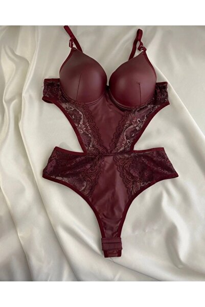 tılsım Deri Bodysuit