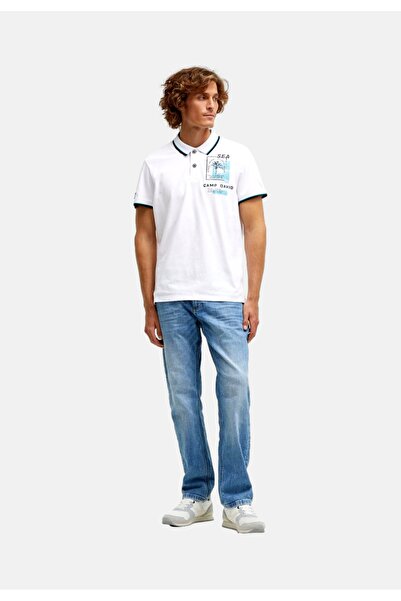 Camp David Poloshirt Oceanfront Kurzarmshirt mit Polokragen