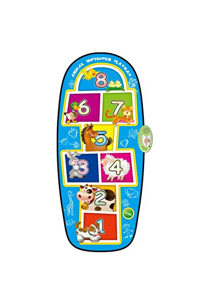 Junios Covor muzical interactiv sotron cu 8 sunete de animale, 138 x 59 cm