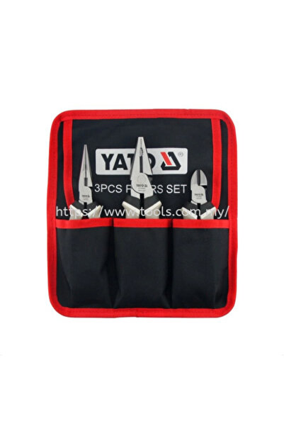 yato 3-Piece Pliers Set YT-39608