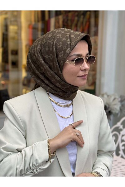 Aker Elegance Monogram Eşarp