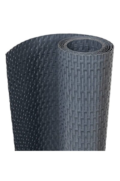 vidaxl Set de paravane pentru balcon, 10 buc., Antracit, 255x19 cm, Poliratan