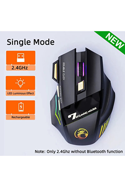 Choice3 فأرة ألعاب لاسلكية جديدة أحادية الوضع USB IMICE GW-X7 بدقة 3200 نقطة ...