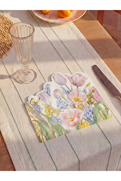 LC Waikiki Șervețele de hârtie decorative florale, pachet de 20