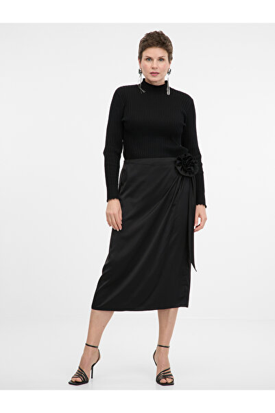 ORSAY Black midi skirt