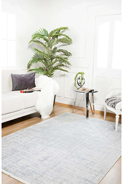 halinet Halı.Net White Vintage Antique Washable Non-Slip Living Room Carpet H...