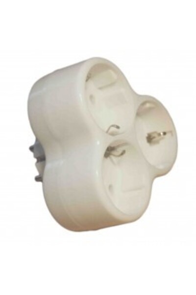 DELIGHT Adaptor Triplu Stea, 3 Cp