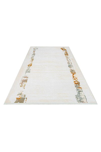 halinet Halı.Net Cream Modern Washable Non-Slip Living Room Carpet Cr-Amazon-...
