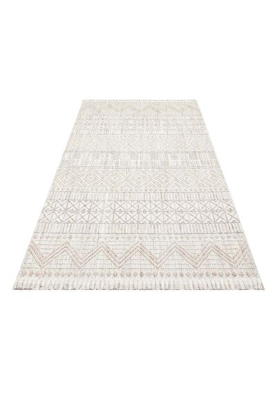 halinet Halı.Net Cream Modern Washable Non-Slip Living Room Carpet Eco-Cozy-0...