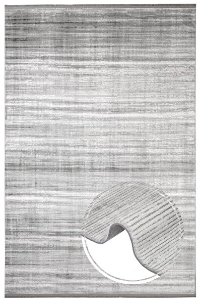 halinet Halı.Net Anthracite Modern Washable Non-Slip Living Room Carpet Artem...