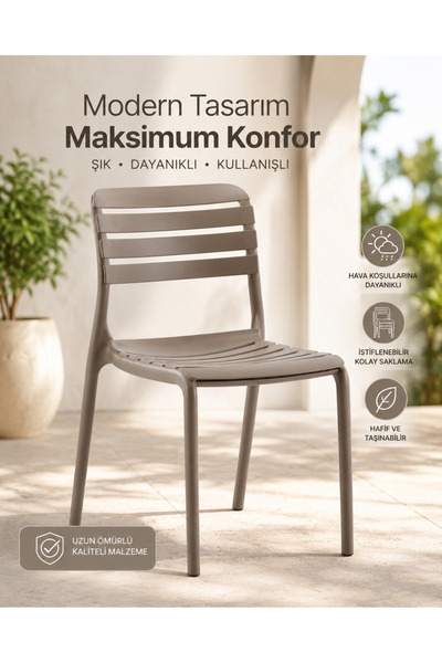 Novussi Not Sandalye 4'lü Paket